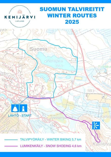 Suomun talvireitit 2025